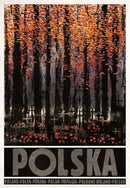 GobekUsa Poland City Landmarks Canvas Wall Art