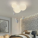 Polar Bear Resin Pendant Light for Kids Spaces