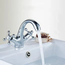GobekUsa Dual Cross Handle Bidet Faucet for Kitchen Bathroom Toilet