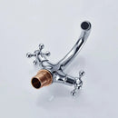 GobekUsa Dual Cross Handle Bidet Faucet for Kitchen Bathroom Toilet