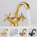 GobekUsa Dual Cross Handle Bidet Faucet for Kitchen Bathroom Toilet