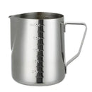 Polished stainless steel frothing cup kitchen latte art pitcher by Decorbites