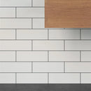 White 4x12 Polished Ceramic Subway Tile (34 pack, 10.4 sq ft/case)