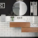 White 4x12 Matte Ceramic Subway Tile (34 pack, 10.4 sq ft/case) - Sample