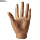 GobekUsa Hand Palm Sculpture Resin Decoration Crafts Character Statue Room Decor