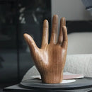 GobekUsa Hand Palm Sculpture Resin Decoration Crafts Character Statue Room Decor