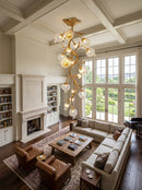 Pomegranate Brass Ceiling Lamp