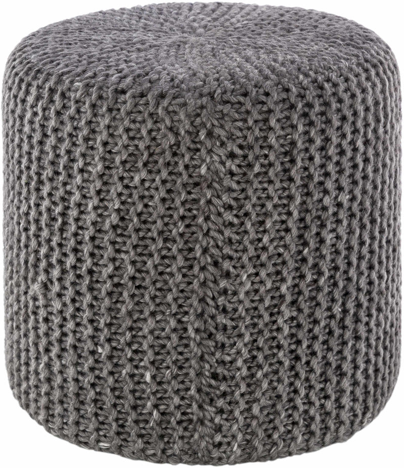 Martinsberg Charcoal Pouf