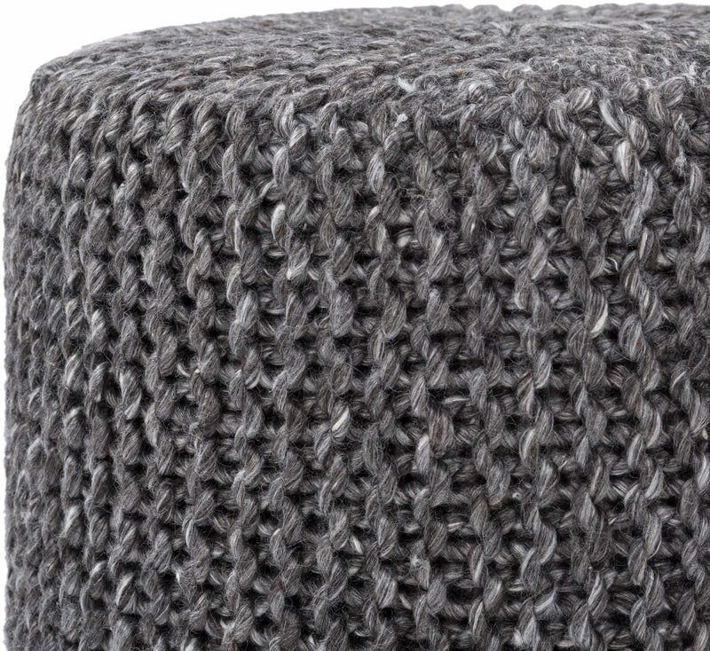 Martinsberg Charcoal Pouf