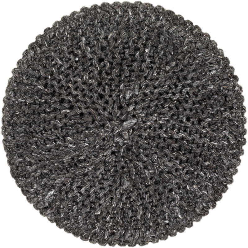 Martinsberg Charcoal Pouf