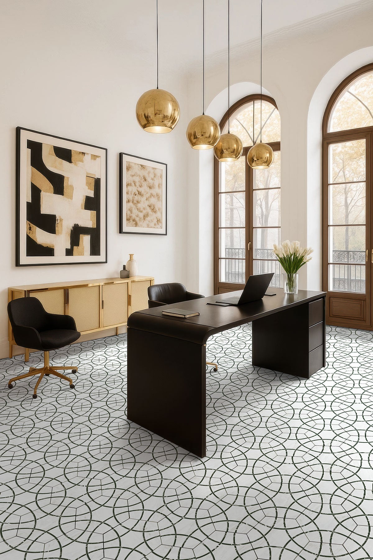 MSI Midnight Porcelain Tile, photo 7 of 12