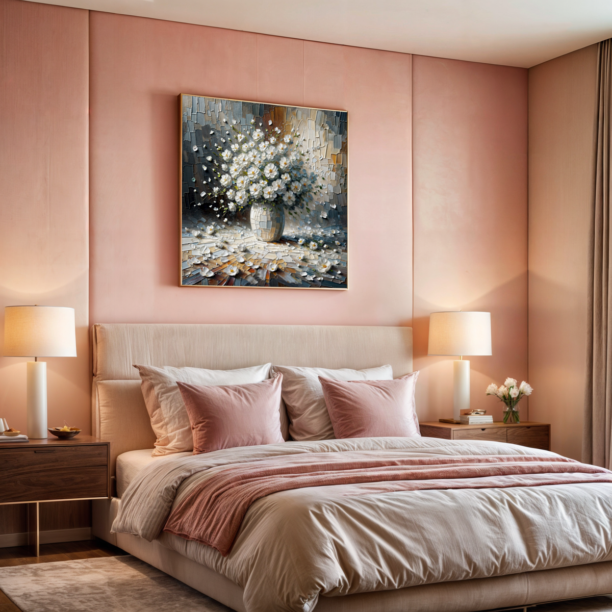 Canvas Print: "Porcelain Bloom", photo 4 of 7