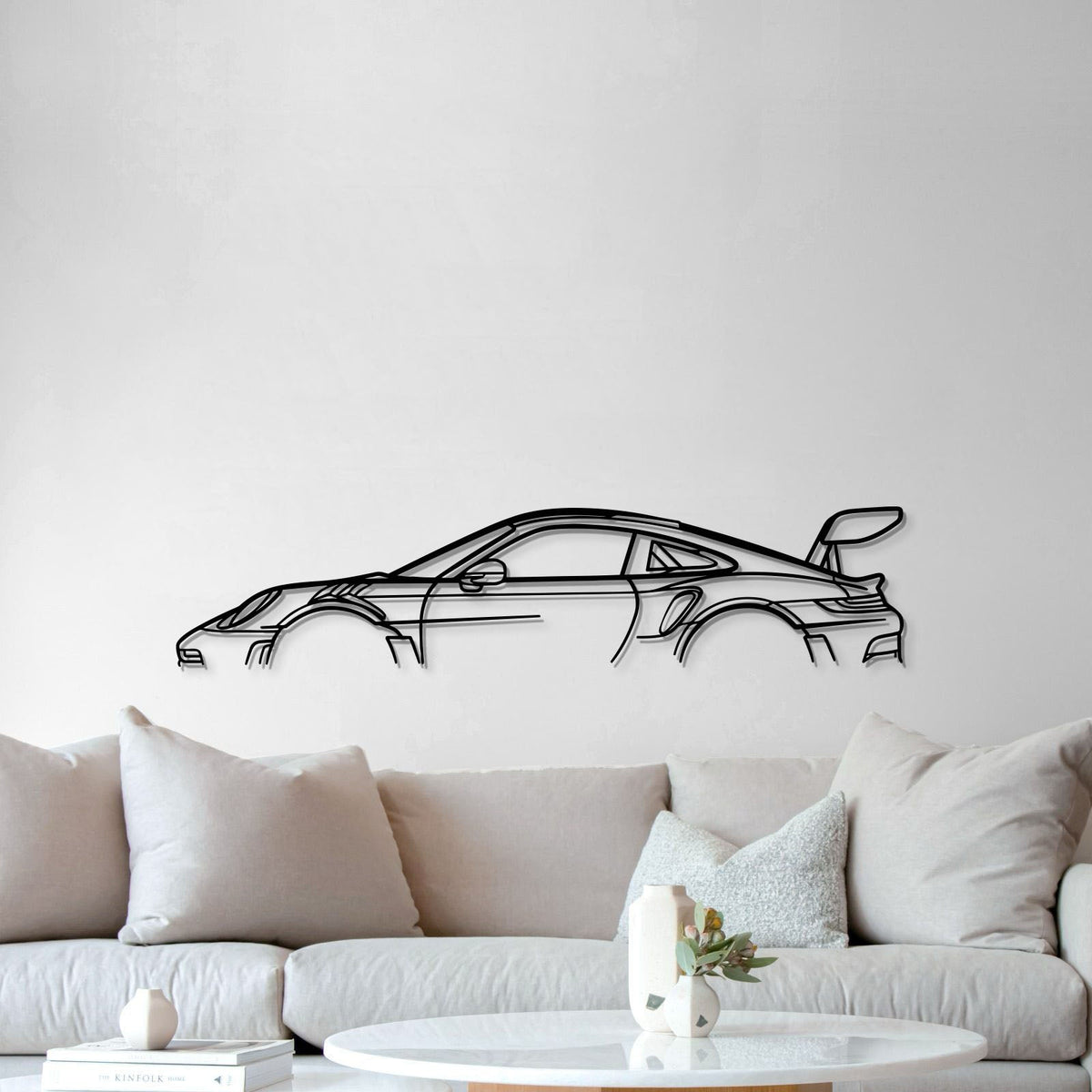 911 GT3 RS Model 992 Metal Car Wall Art  - MT0860, photo 5 of 8