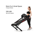 Rovix Portable 3.5HP Space Saving Folding Treadmill W/ Incline & 12 Preset Programs (SAK29735)