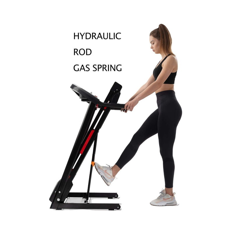 Rovix Portable 3.5HP Space Saving Folding Treadmill W/ Incline & 12 Preset Programs (SAK29735)