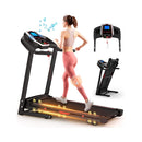 Rovix Portable 3.5HP Space Saving Folding Treadmill W/ Incline & 12 Preset Programs (SAK29735)