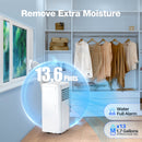 Portable Air Conditioner with Dehumidifier & Fan Modes A5407