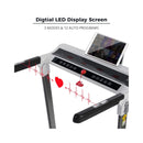 Rovix Portable Compact Home Cardio Fitness Treadmill With 3.5HP Electric Motor & Bluetooth Speakers (SAK32416)