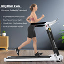Rovix Portable Compact Home Cardio Fitness Treadmill With 3.5HP Electric Motor & Bluetooth Speakers (SAK32416)