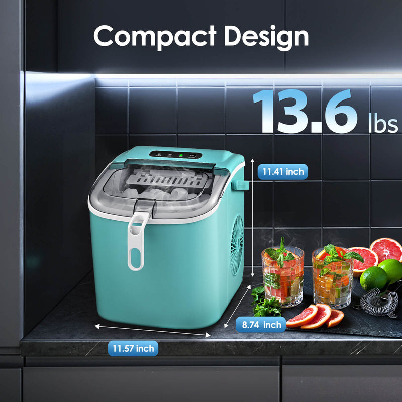 Portable Ice Maker with Handle Z5822H