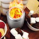 Portable Outdoor Fire Pit with Stand, Low Smoke Burning Tabletop Fire Pit Fuel