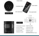 44 inch Portable Tower Fan with Oscillation