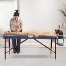 Portable Folding Massage Table with Carrying Case-Navy by LJGDeals