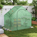 Portable Outdoor Warm House with PE Cover and Roll-up Zippered Door by LJGDeals