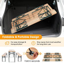 3 Pieces Folding Wooden Picnic Table Bench Set by LJGDeals