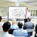 32 x 47 Inch Portable Rolling White Board-Black by LJGDeals