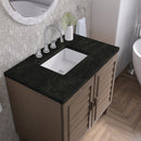 James Martin Portland 36" Single Bathroom Vanity, Whitewashed Walnut