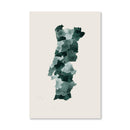 Portugal Watercolor Canvas