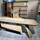 Posh · Modern Office Shelves w/ Lighting & Storage