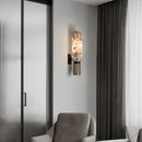 GobekUsa Copper Alabaster Wall Lamp: Post-Modern High-End Bedroom Lighting