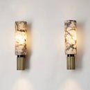 GobekUsa Copper Alabaster Wall Lamp: Post-Modern High-End Bedroom Lighting