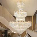 GobekUsa Crystal Duplex Chandelier: Post-Modern Luxury Living Room Club Villa Lighting