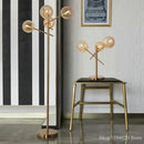 GobekUsa Glass Bubble Ball LED Floor Lamp Post-modern Nordic Magic Bean Design