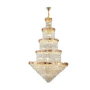 GobekUsa Grand Hall Crystal Chandelier Spiral Staircase Post-Modern Light Luxury Lighting