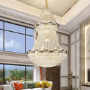 GobekUsa Light Luxury Crystal Chandelier - Post-modern Bedroom Dining Room Living Room Elegant Design