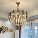 GobekUsa Crystal Chandelier: Post Modern Luxury Light for Living Room, Bedroom, Kitchen & Dining Room