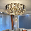 GobekUsa Crystal Chandelier: Post Modern Luxury Light for Living Room, Bedroom, Kitchen & Dining Room