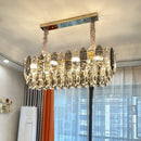 GobekUsa Crystal Chandelier: Post Modern Luxury Light for Living Room, Bedroom, Kitchen & Dining Room