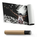 Patrick Ewing Canvas Art – Knicks Basketball Wall Decor