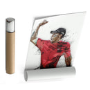 Tiger Woods Canvas Art – Masters Celebration Wall Decor