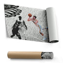 Luka Doncic Canvas Art – Game Winner Floater Decor
