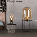 GobekUsa Glass Ball LED Floor Lamp - Postmodern Scandinavian Design