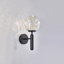 GobekUsa Postmodern Ball LED Starry Wall Sconce with Glass Shade - Bedroom Wall Lighting