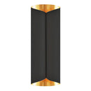 GobekUsa Postmodern Roll Shape Metal Wall Lamp Sconce - 2-Bulb Wall Mount Light for Stairs