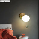 GobekUsa Rotatable Glass Wall Sconce - Small and Stylish Postmodern Brass Light