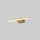 GobekUsa Postmodern Brass LED Sconce Vanity Light with Acrylic Bath Wall Fixture